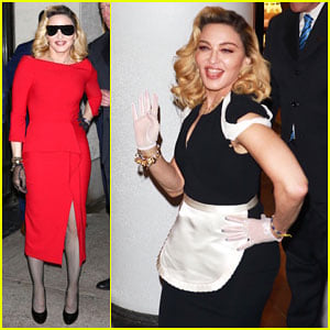 Madonna Promotes MDNA Skincare Line, Hits Comedy Cellar with Amy Schumer for Stand-Up Debut!