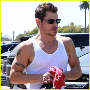 DWTS' Nick Lachey Puts Bulging Biceps on Display After Rehearsal