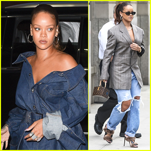 Rihanna Steps Out in Style in New York City