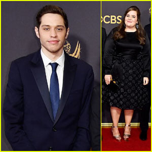 Pete Davidson, Aidy Bryant & More 'Saturday Night Live' Stars Hit the Emmys 2017 Red Carpet!