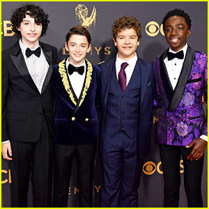 'Stranger Things' Kids Suit Up for Emmys 2017!
