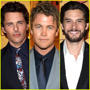 Westworld's James Marsden, Luke Hemsworth & Ben Barnes Party with HBO After Emmys 2017!
