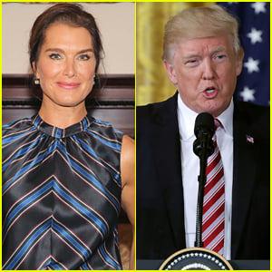 Brooke Shields Reveals the Pickup Line Donald Trump Used to Ask Her Out - Watch!