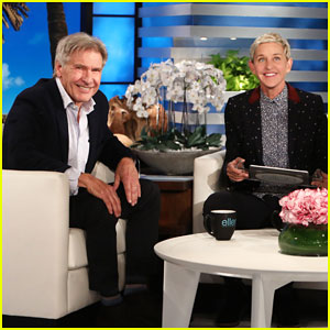Harrison Ford Plays 'Heads Up!' with Ellen - Watch Here!