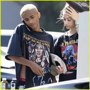 Jaden Smith & Girlfriend Odessa Adlon Step Out for Sushi Date