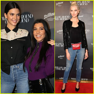 Kendall Jenner & Kourtney Kardashian Enjoy a Sisters Night Out in Beverly Hills!