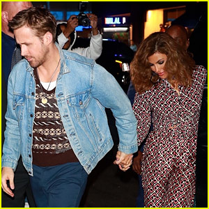 Ryan Gosling & Eva Mendes Hold Hands at 'SNL' After Party (Photos)