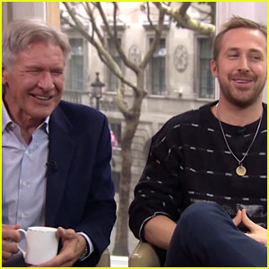 This Ryan Gosling & Harrison Ford Interview Will Have You Near Tears It's So Funny - Watch Now!