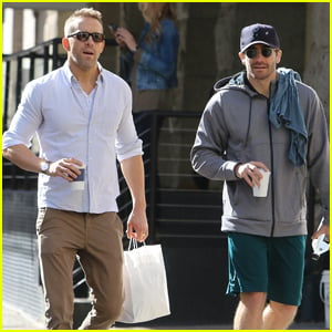 Ryan Reynolds & Jake Gyllenhaal Are Friendship Goals in NYC