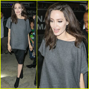 Angelina Jolie Steps Out For 'First They Killed My Father' Q&A Session