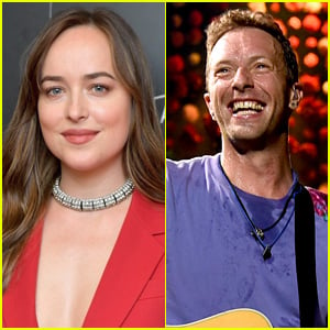 Dakota Johnson Watches Chris Martin's Coldplay Concert in Buenos Aires