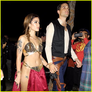 Halsey & G-Eazy Channel Princess Leia & Han Solo at Kendall Jenner's Halloween Party!