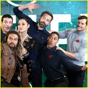 'Justice League' Cast Gets Silly at London Photo Call!