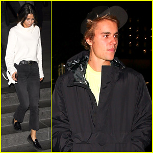 Justin Bieber & Selena Gomez Grab Late Night Dinner After Church