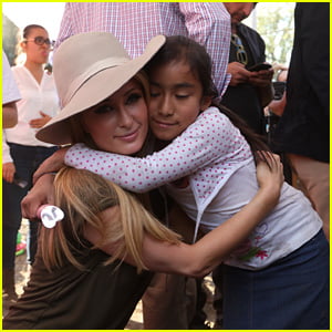 Paris Hilton Visits Mexico City to Donate Items & Help Rebuild Homes for Earthquake Survivors!