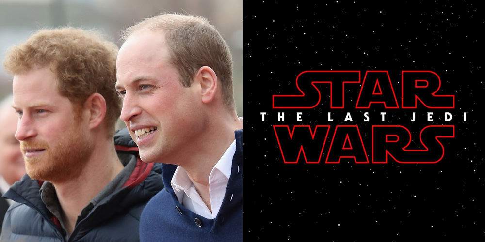 Princes William & Harry to Cameo in ‘Star Wars The Last Jedi