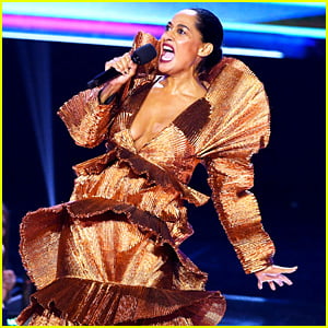 Tracee Ellis Ross Sings 'A Moment Like This' During AMAs Opening Monologue (Video)