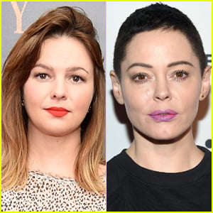 Amber Tamblyn Responds to Rose McGowan's Criticism of Black Dress Protest