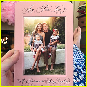 Armie Hammer & Elizabeth Chambers Share Family Christmas Card!