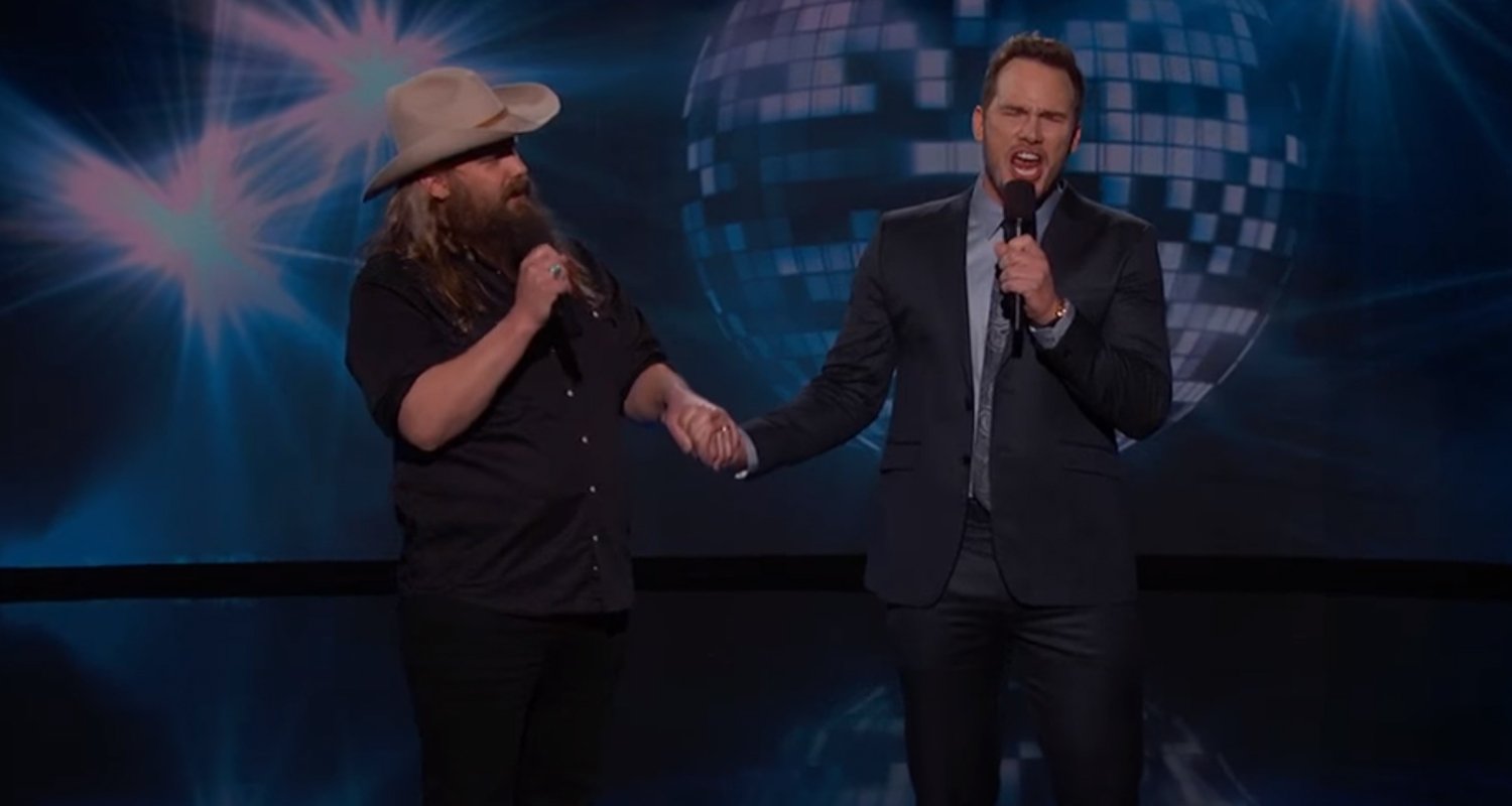 Chris Pratt & Chris Stapleton Duet ‘(I’ve Had) The Time of My Life