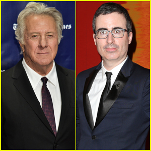 Dustin Hoffman & John Oliver Get Heated Over Harassment Claims