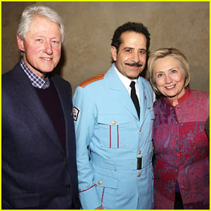 Hillary Clinton & Hubby Bill Check Out Performance of Broadway's 'The Band's Visit'!