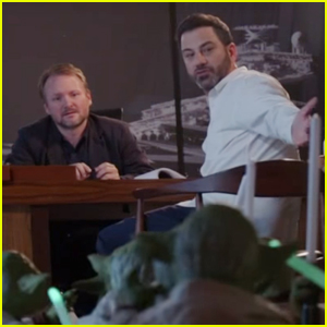 Jimmy Kimmel Pitches 'Star Wars' Ideas to Director Rian Johnson - Watch Now!