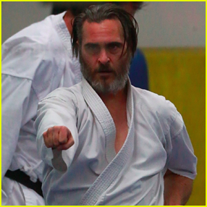 Joaquin Phoenix Works Up a Sweat at His Karate Class!