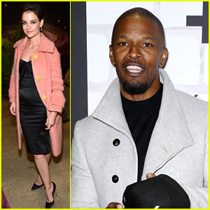 Katie Holmes Supports Jamie Foxx at Prive Revaux Store Opening!