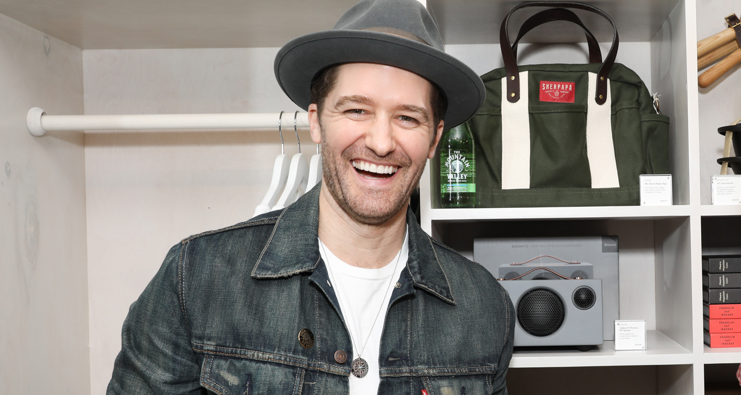 Matthew Morrison On His Baby Boy Revel James Makai ‘He’s Teaching Me