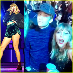 Taylor Swift & Joe Alwyn Dance to Ed Sheeran's Music at Jingle Bell Ball! (Video)