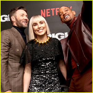 Will Smith, Noomi Rapace, & Joel Edgerton Premiere 'Bright' for UK Audiences!