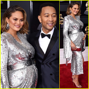 John Legend & Chrissy Teigen Are Picture Perfect at Grammys 2018