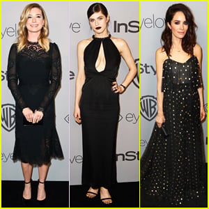 Emily VanCamp, Alexandra Daddario & Abigail Spencer Hit Up InStyle's Golden Globes After Party 2018!