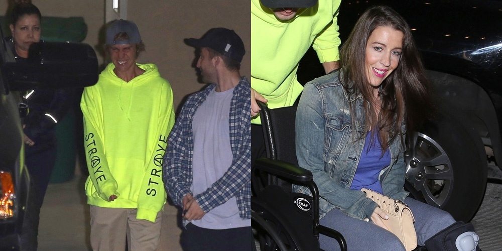 Justin Bieber Attends Church With His Mom Pattie Mallette & Patrick Schwarzenegger!