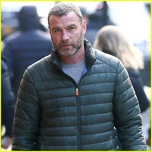 Liev Schreiber Takes His Cute Pup for a Walk in NYC!