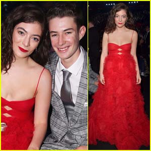 Lorde is Joined by Younger Brother Angelo at Grammys 2018!