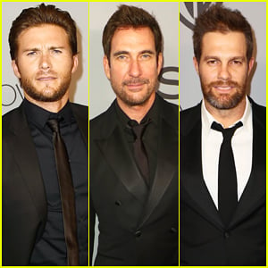 Scott Eastwood, Dylan McDermott & Geoff Stults at InStyle's Golden Globes After Party 2018!