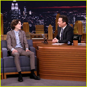 Timothee Chalamet Gushes About Meeting Angelina Jolie & Jennifer Aniston - Watch!
