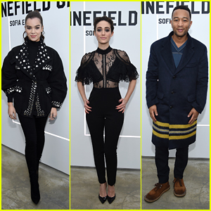 Hailee Steinfeld, Emmy Rossum, John Legend & More Attend the Launch of 'The Minefield Girl'!