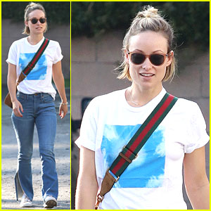Olivia Wilde Keeps It Comfy & Cute While Out to Lunch in WeHo