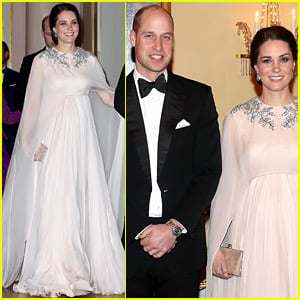 Pregnant Kate Middleton Is a True Goddess at Dinner in Norway!