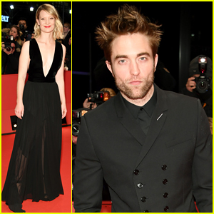 Robert Pattinson Coordinates with Mia Wasikowska at 'Damsel' Berlin Film Festival Premiere!