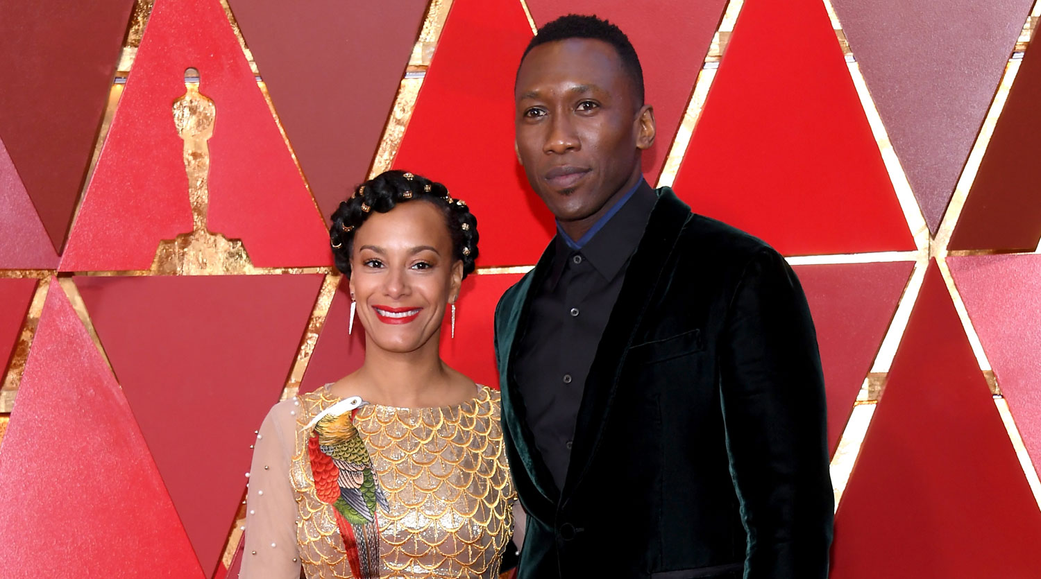 Mahershala Ali & Wife Amatus Couple Up for Oscars 2018 2018 Oscars(01)