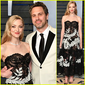 Amanda Seyfried & Husband Thomas Sadoski Couple Up at Oscars After Party!