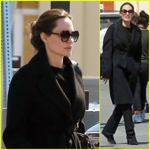 Angelina Jolie Heads to the Pet Store With Her Son Knox!