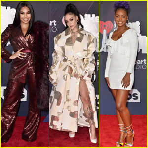 Ashanti, Kehlani & Justine Skye Arrive at iHeartRadio Music Awards 2018