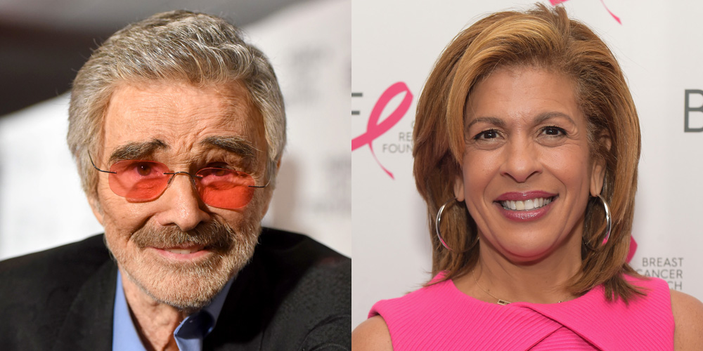Burt Reynolds Draws Attention for His Comment About Hoda Kotb’s Lips(01)