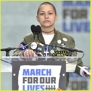 Emma Gonzalez Stands in Silence During Powerful March For Our Lives Speech - Watch Now!
