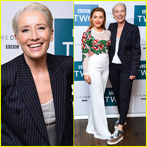Emma Thompson Joins Co-Stars at BBC Screening of 'King Lear'!